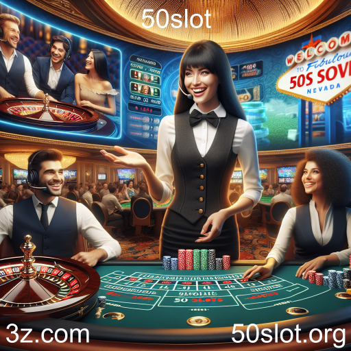 Cassino Ao Vivo: A Nova Fronteira do Jogo Online em 50slot